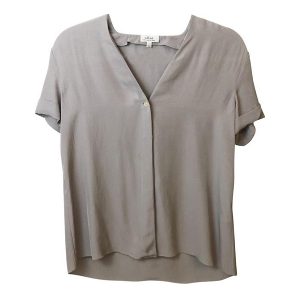 Mauve Short Sleeve Blouse - Picture 1 of 2